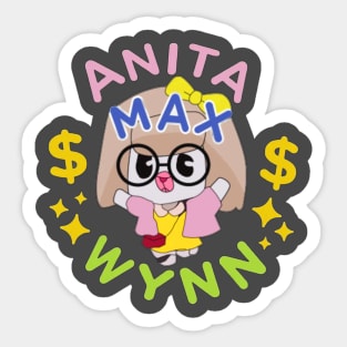 Anita Max Wynn Sticker